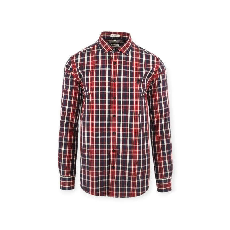 Pringle Denver Long Sleeve Multi Check Tailored Shirt
