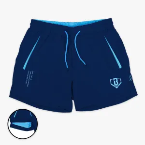 Pro Series Shorts V2 with Liner - Navy/Light Blue