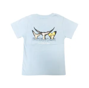 Properly Tied Boys Fish Out of Water S/S - Light Blue