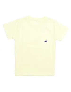 Properly Tied Boys Parker Pocket Tee SS - Light Yellow