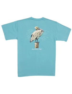 Properly Tied Boys Pelican SS Tee - Emerald