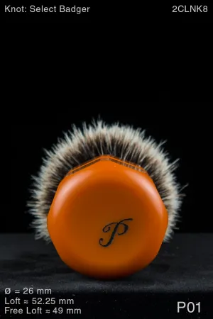 Prototype 26 mm Machine Finished Butterscotch