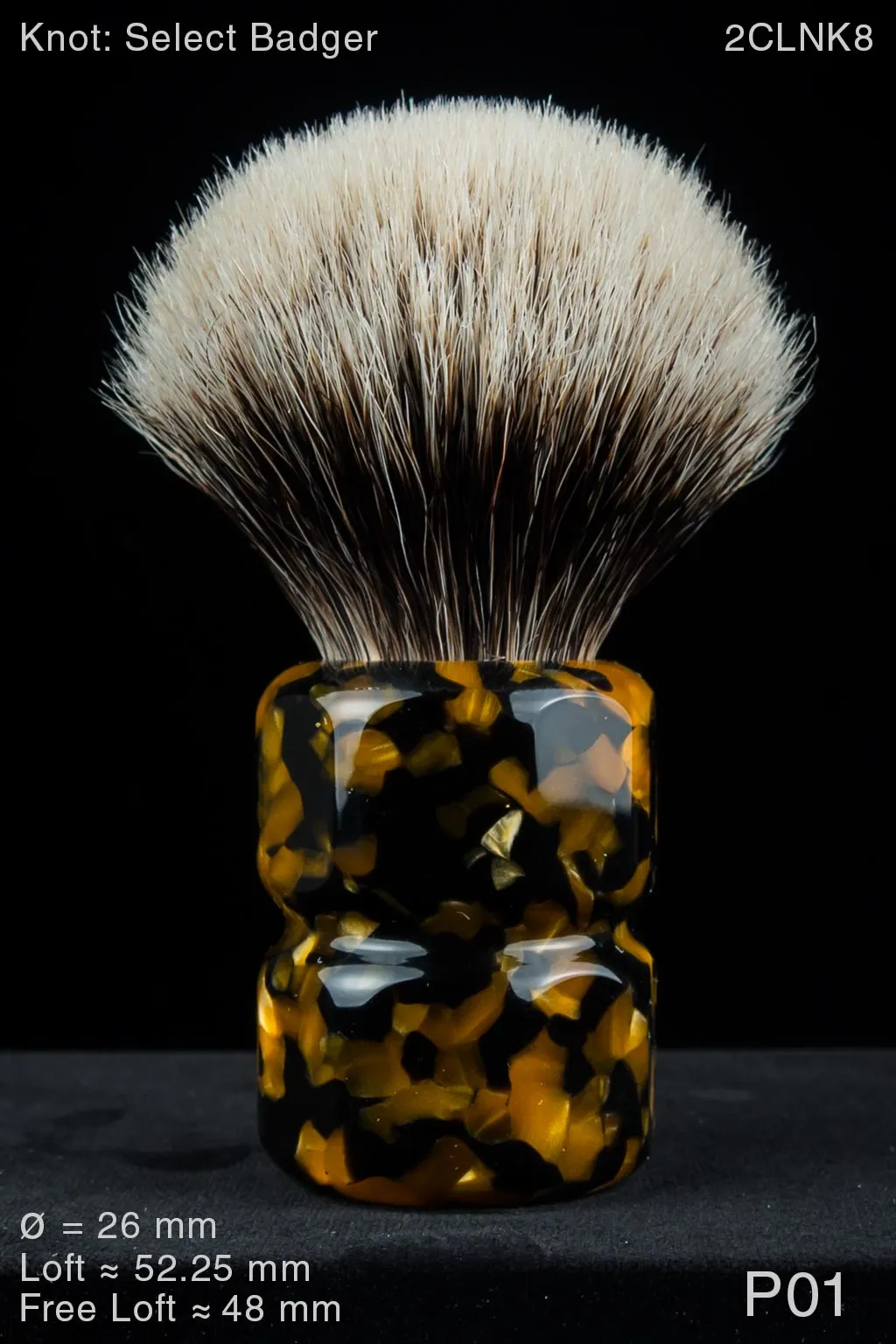 Prototype 26 mm Polished Honey Noire