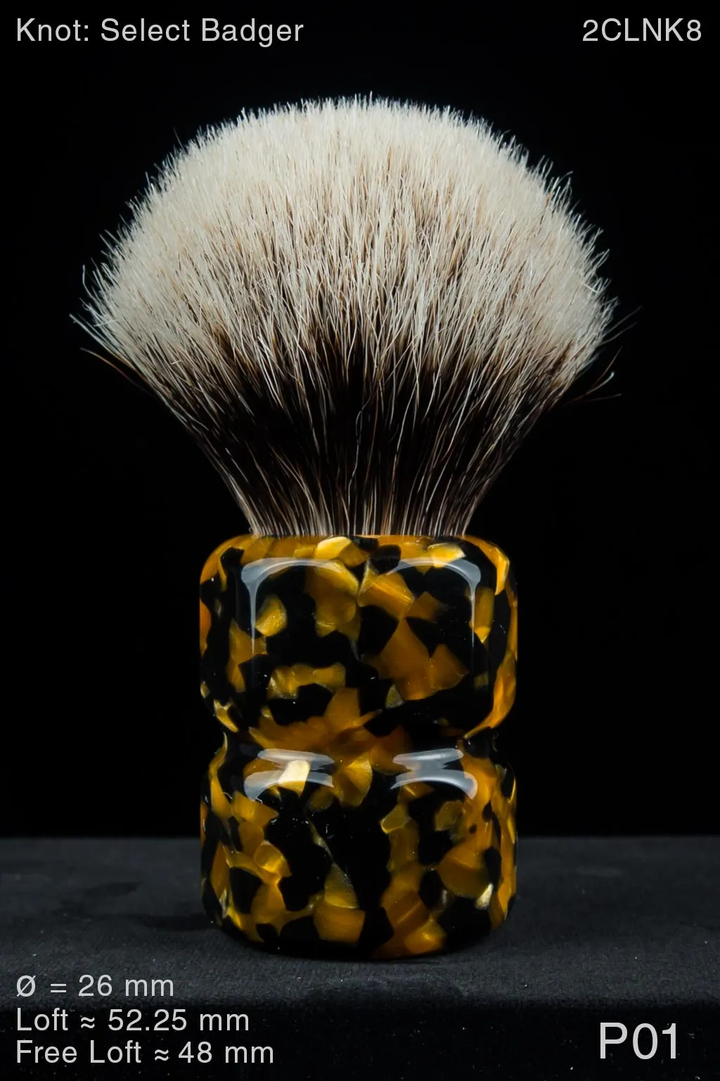 Prototype 26 mm Polished Honey Noire