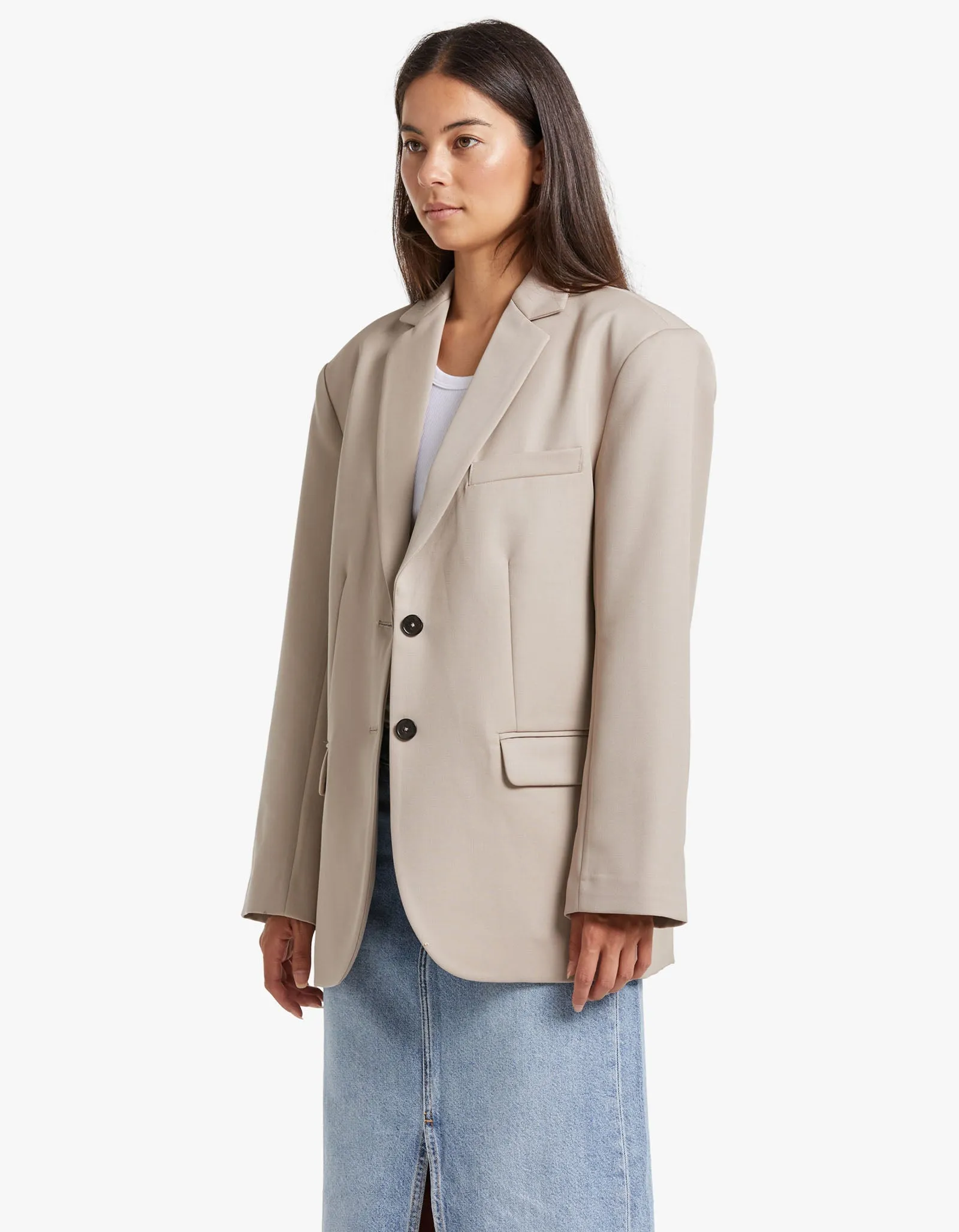 Quinn Blazer - Taupe