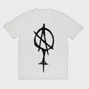 "Anarchy Coss" T Shirt (White)