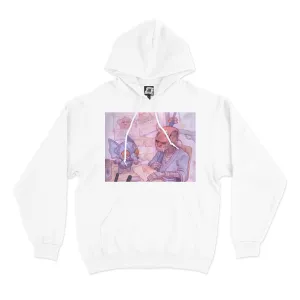 "Bounty Hunters" Basic Hoodie White