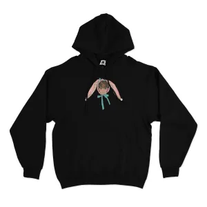"Bunny Boy & We Young" Basic Hoodie Black/White