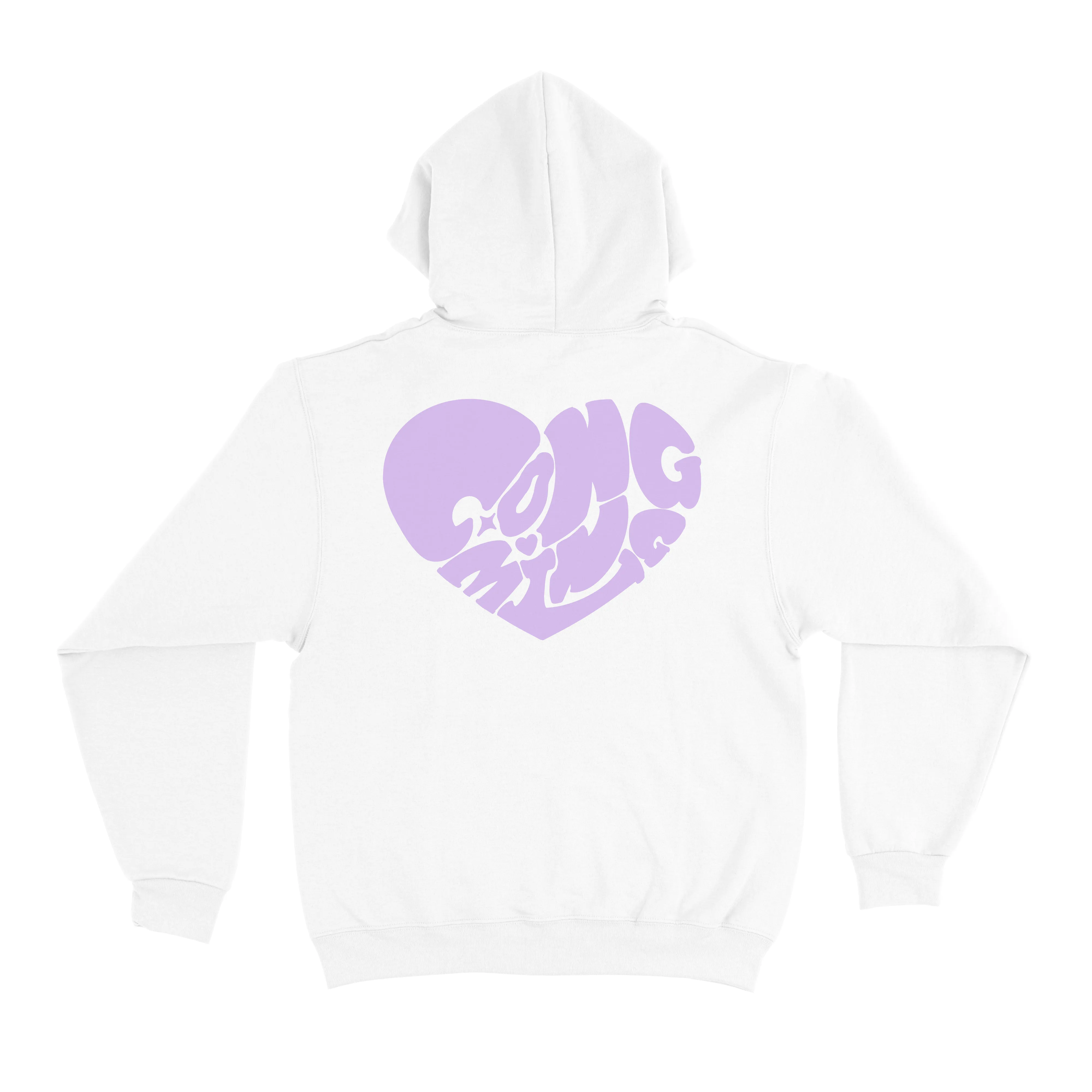 "Congming1" Basic Hoodie Black/White