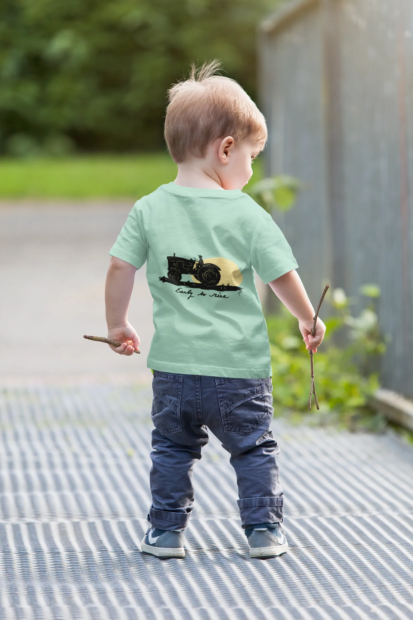 "Early To Rise" Short Sleeve Children's T-Shirt