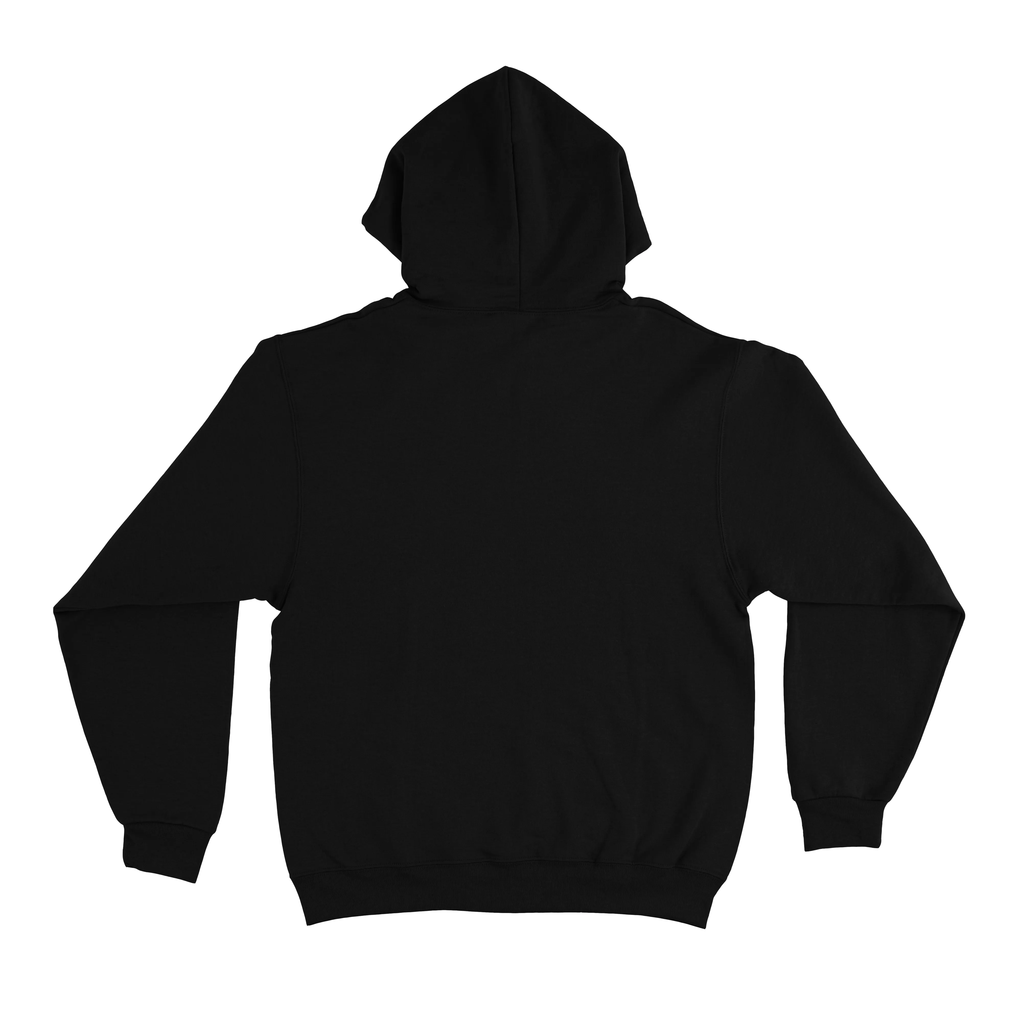 "Inevitability" Basic Hoodie Black/White