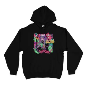 "Junk Food" Basic Hoodie Black