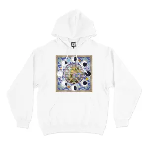 "Mid Autumn" Basic Hoodie White