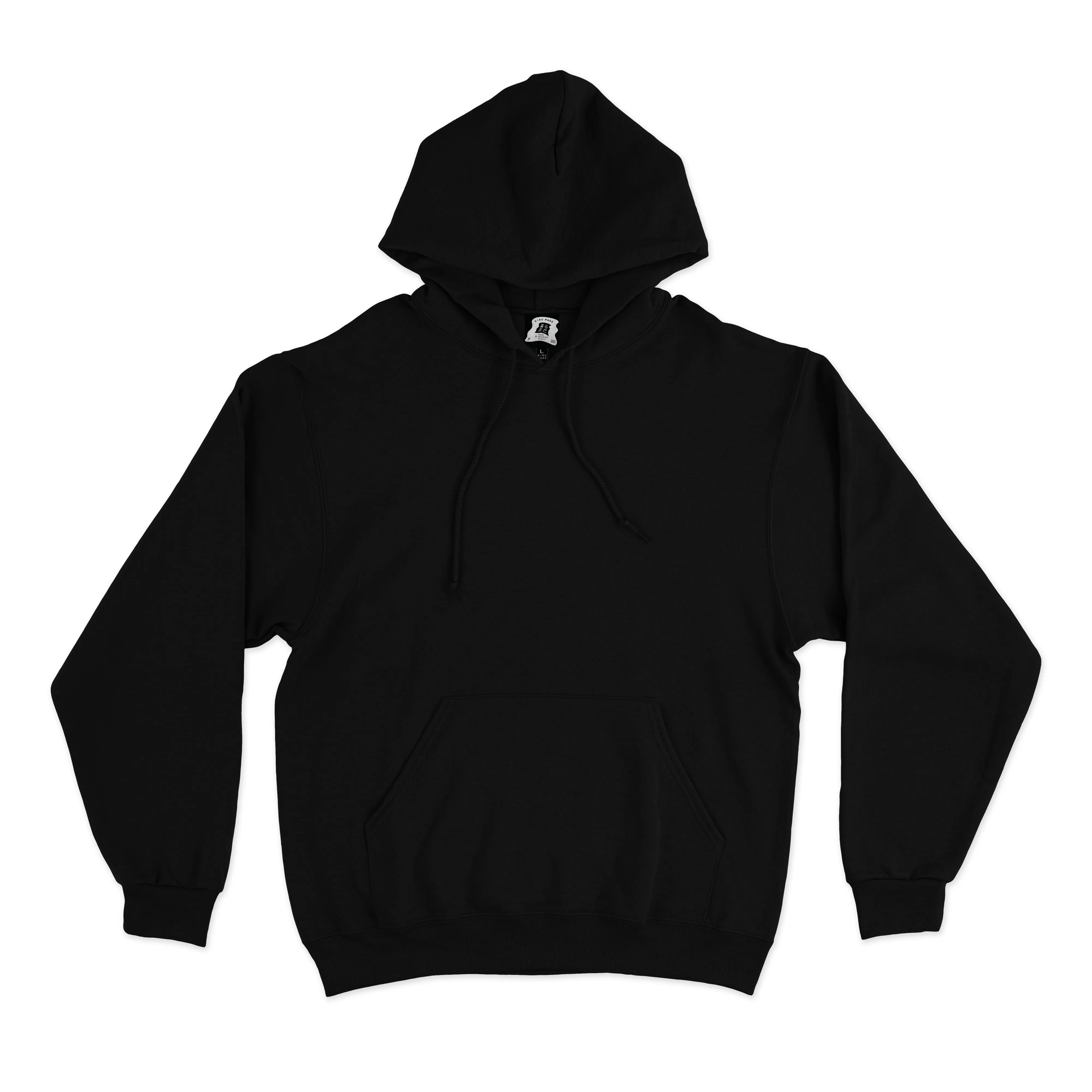 "Target" Basic Hoodie Black/White