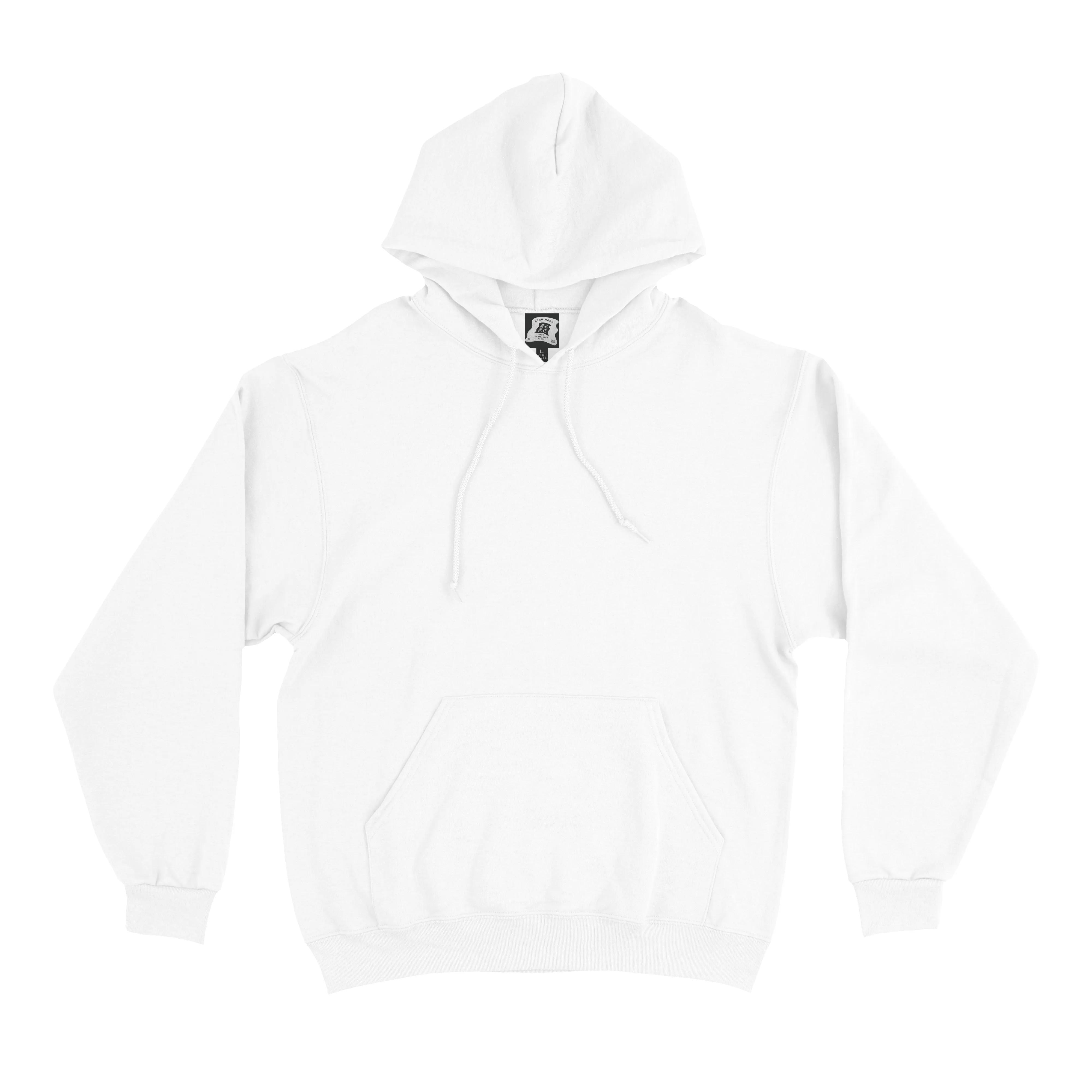 "Target" Basic Hoodie Black/White