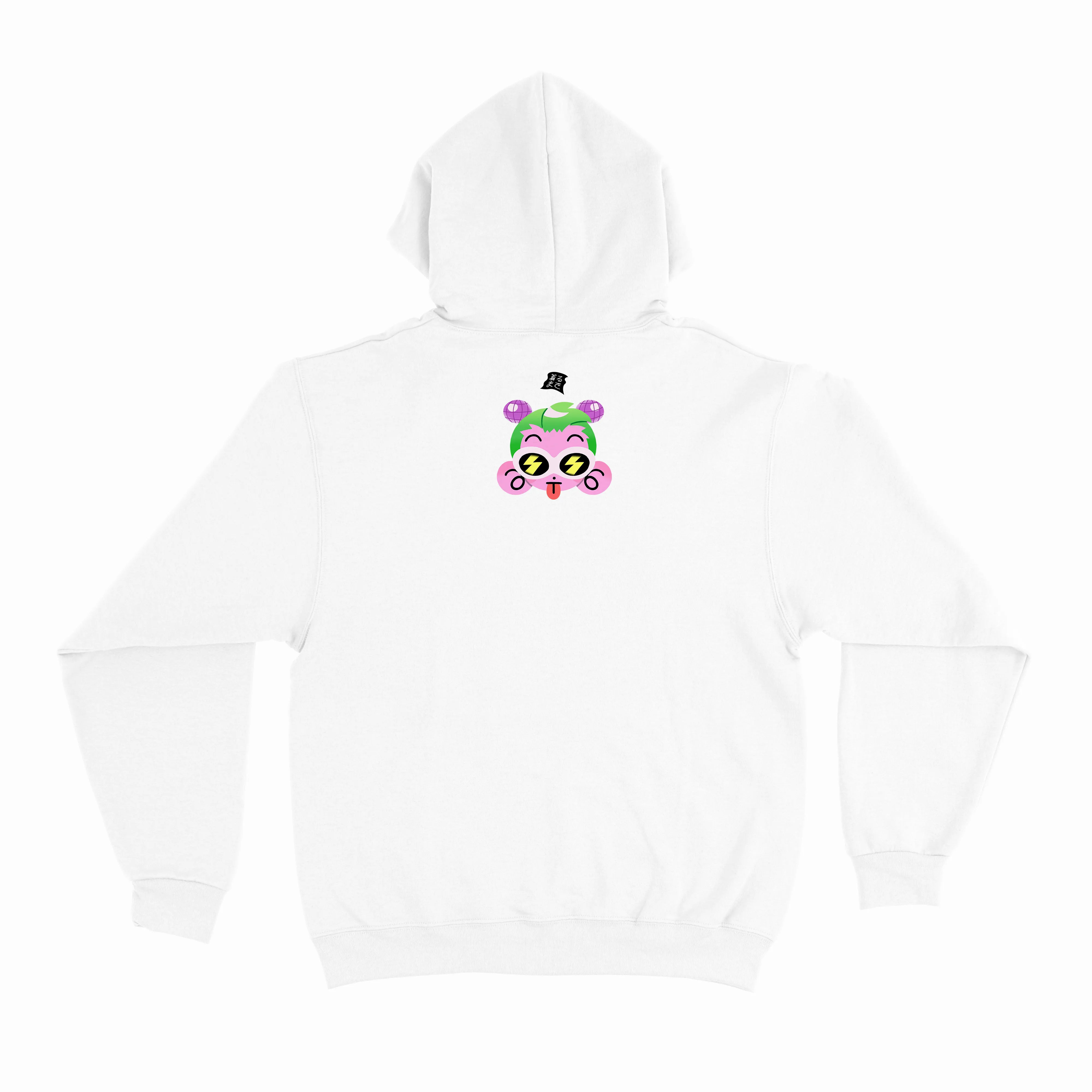 "THE WEARS PEOPLE" Basic Hoodie White