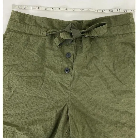 Rag &amp; Bone Camille Relaxed Fit Shorts Cotton Blend Relaxed - Size 10 (run large)