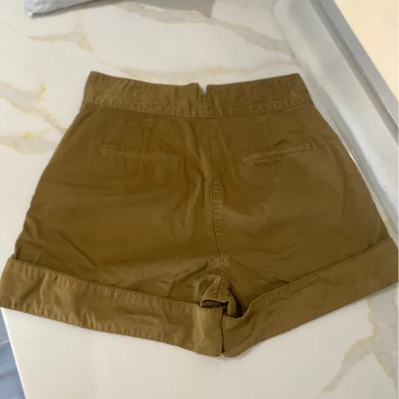 rag and bone Khaki Mandy Shorts