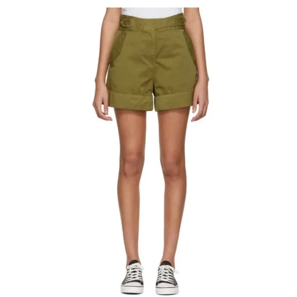 rag and bone Khaki Mandy Shorts