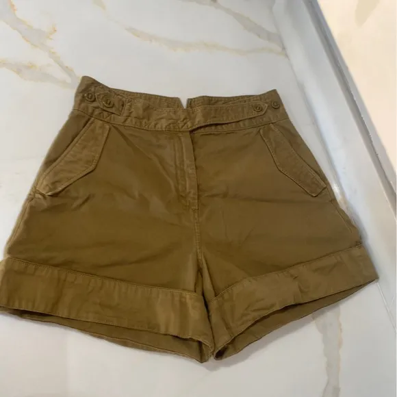 rag and bone Khaki Mandy Shorts