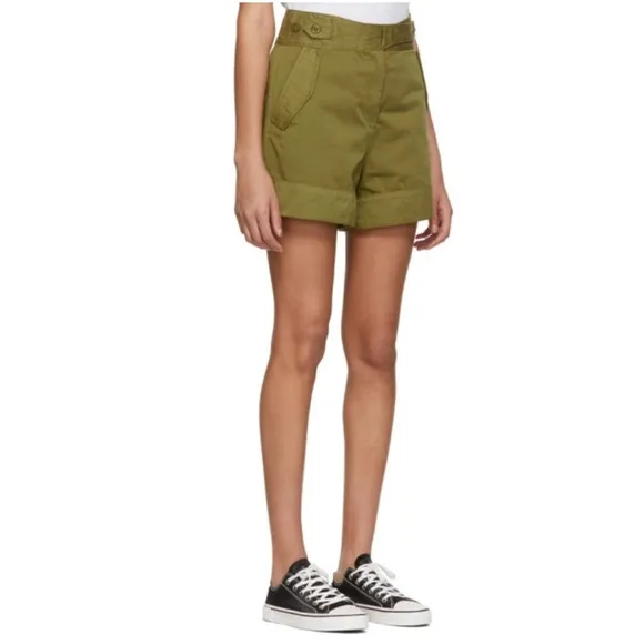 rag and bone Khaki Mandy Shorts