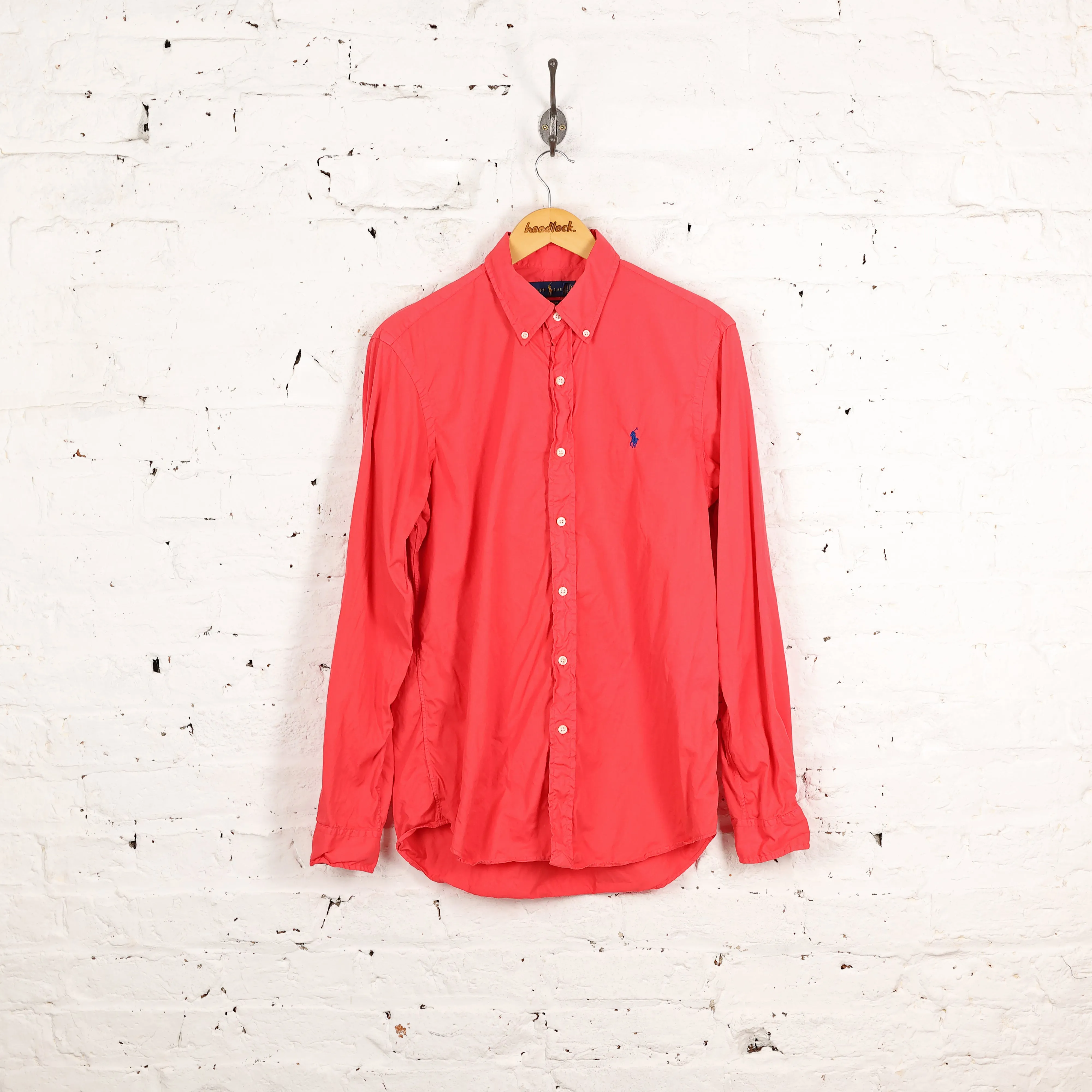Ralph Lauren Feather Weight Twill Shirt - Pink - M