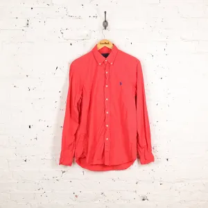 Ralph Lauren Feather Weight Twill Shirt - Pink - M