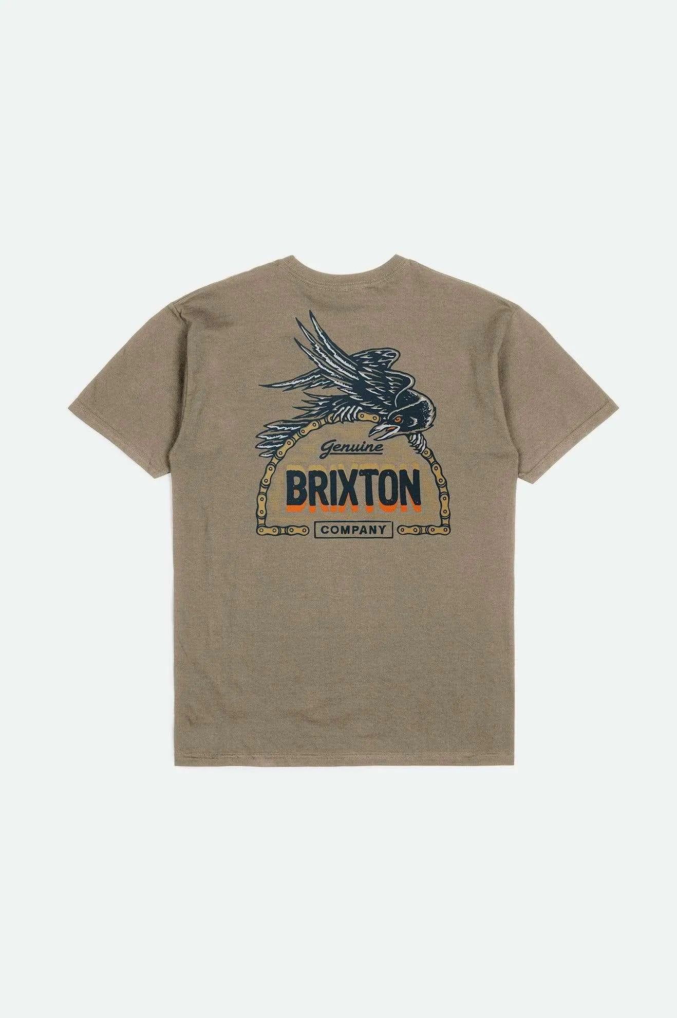 Raven S/S Tailored T-Shirt - Oatmeal