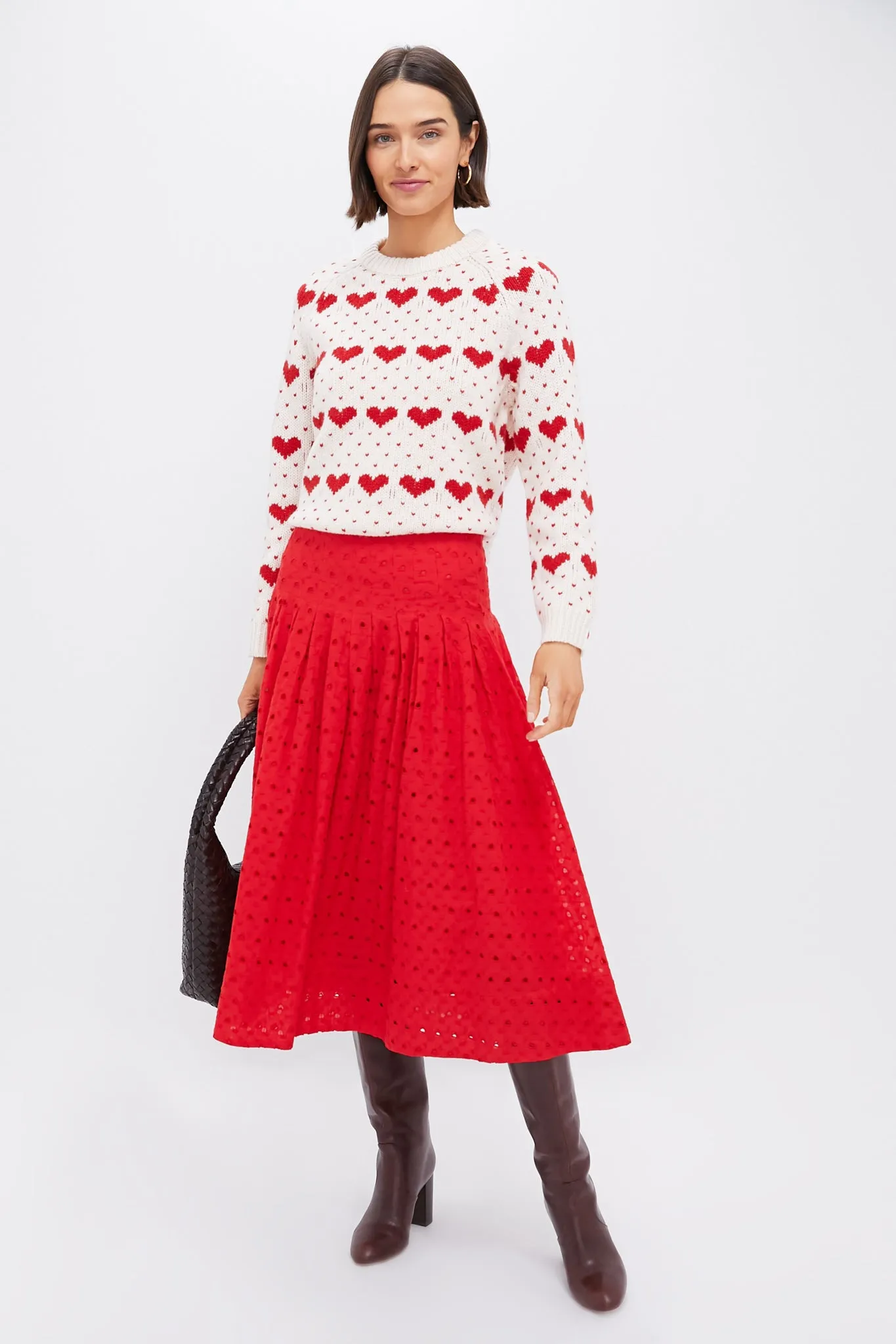 Red Rose The Rhythm Skirt