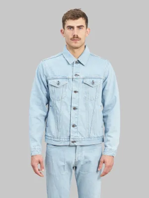 Redcast Heritage x ONI Denim "Kerama Blue" 15oz Intense Bio-Washed Natural Indigo Type III Jacket