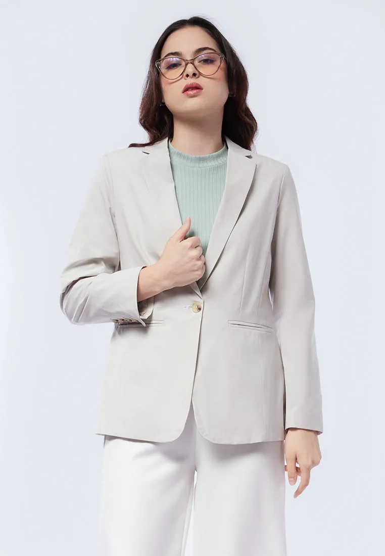 Regular Fit Blazer with Lapel
