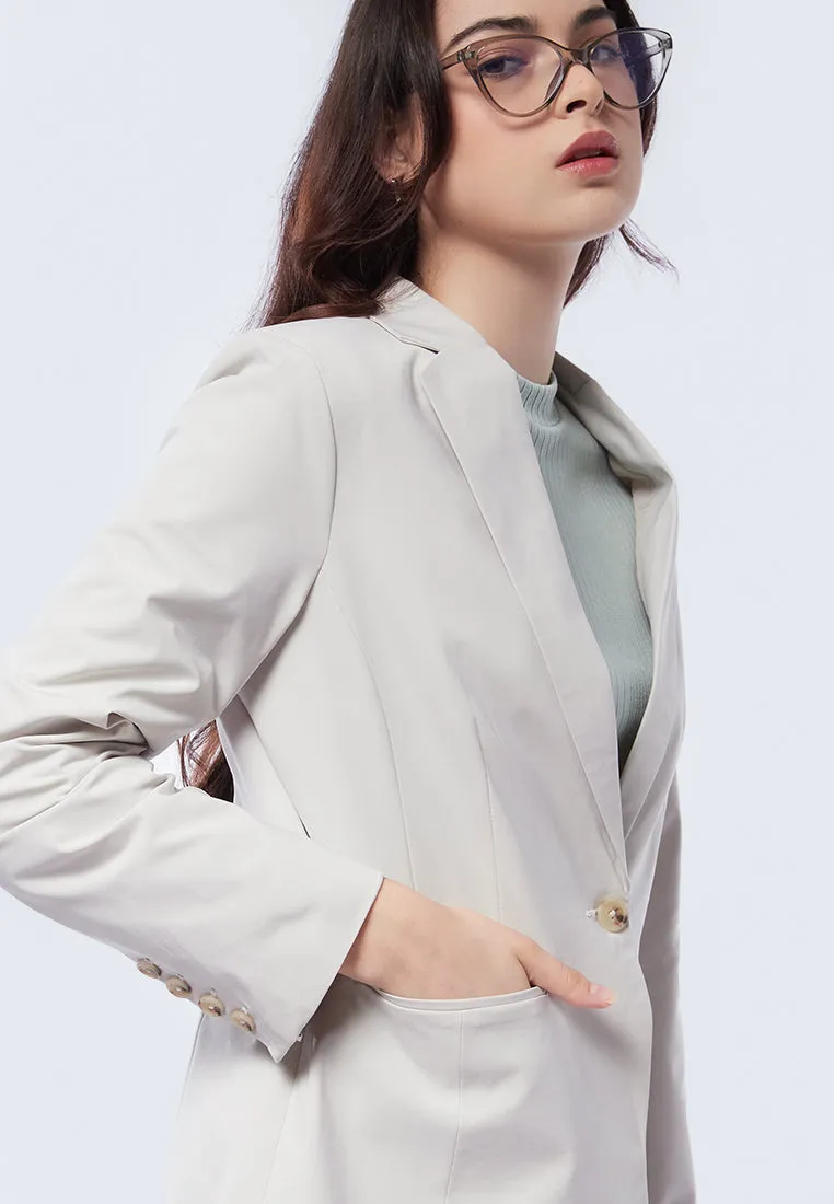 Regular Fit Blazer with Lapel