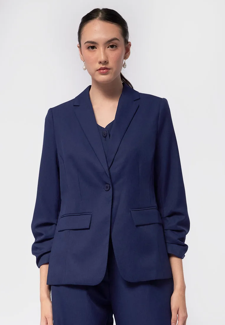 Regular Fit Long Sleeve Blazer