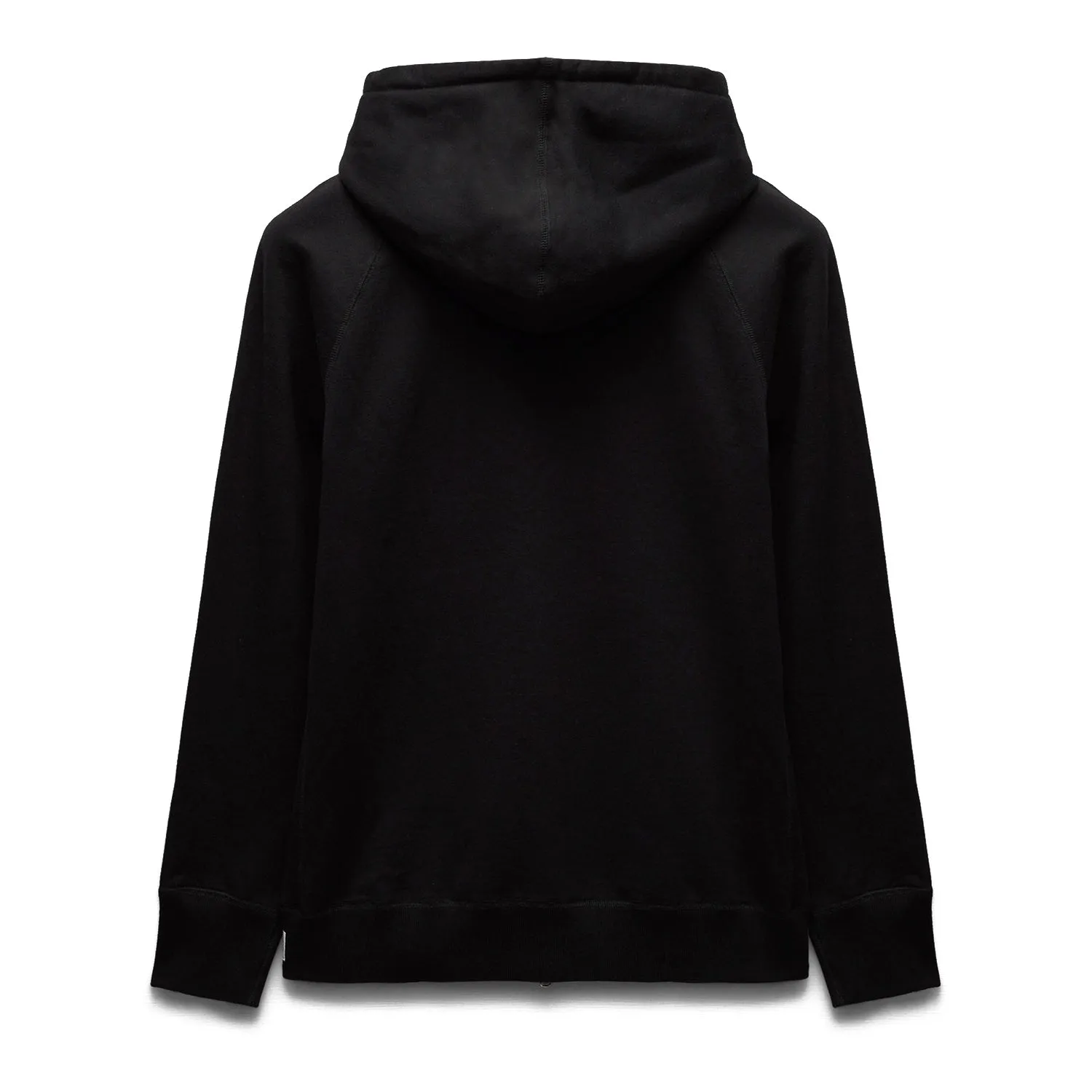 Reigning Champ Men's Knit Midweight Terry Slim Zip Hoodie Black RC-3990-BLK