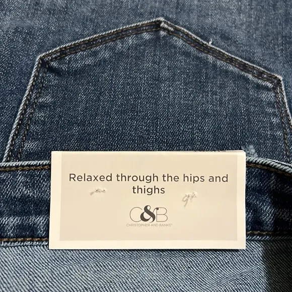 Relaxed Fit High Rise Medium Wash Denim Shorts