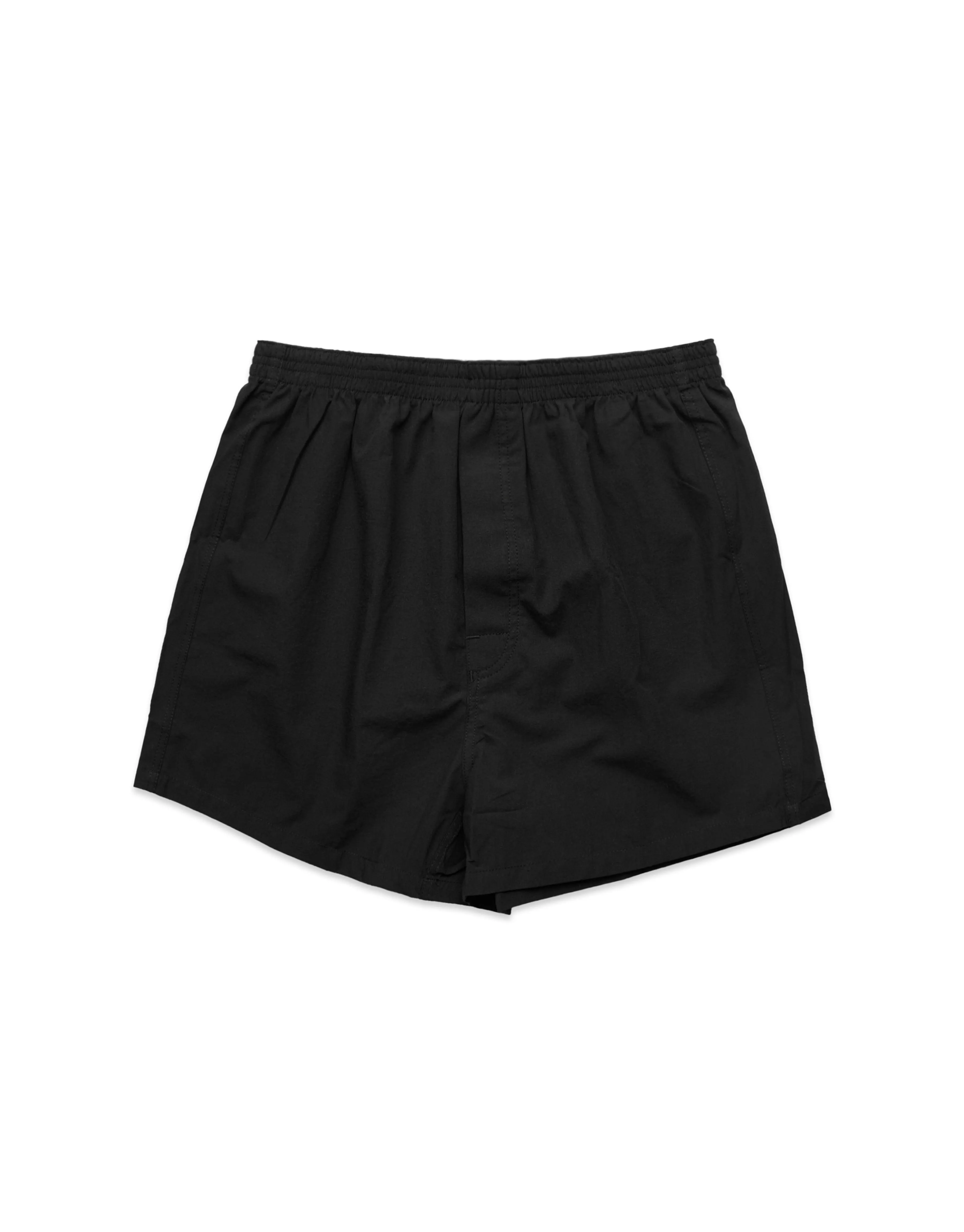 Relaxed Fit Woven Cotton Boxer Shorts - Rose