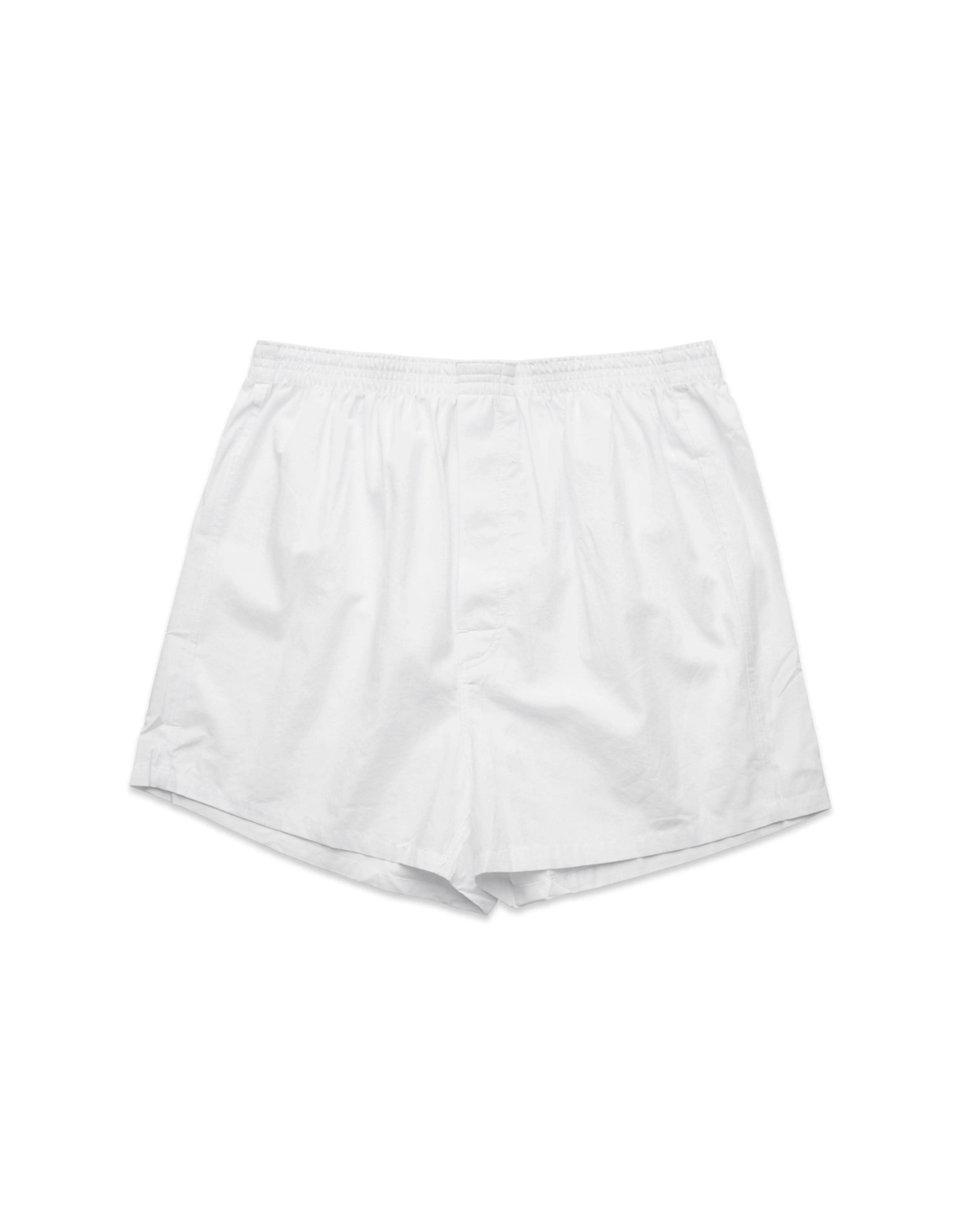 Relaxed Fit Woven Cotton Boxer Shorts - Rose