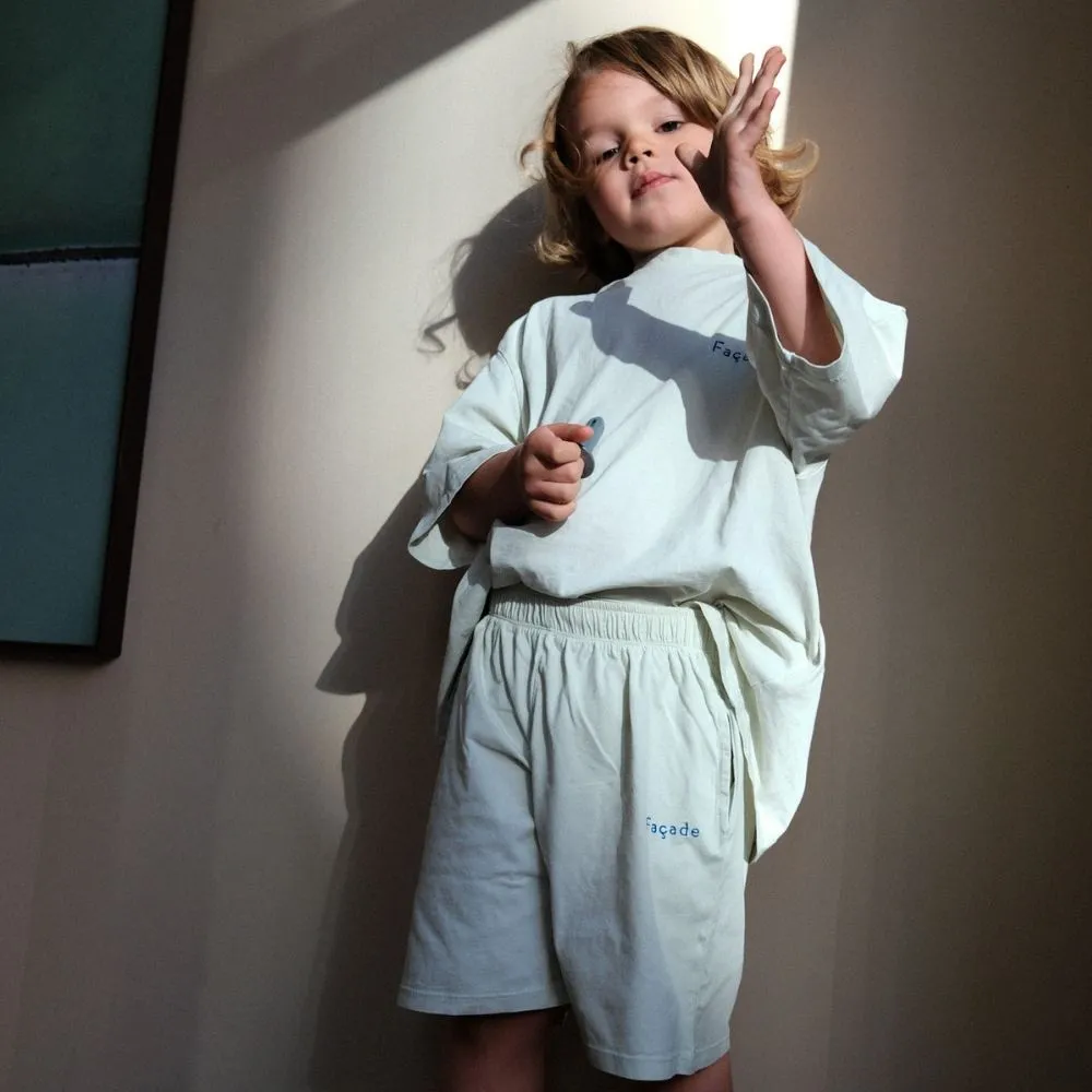 Relaxed shorts - Mint