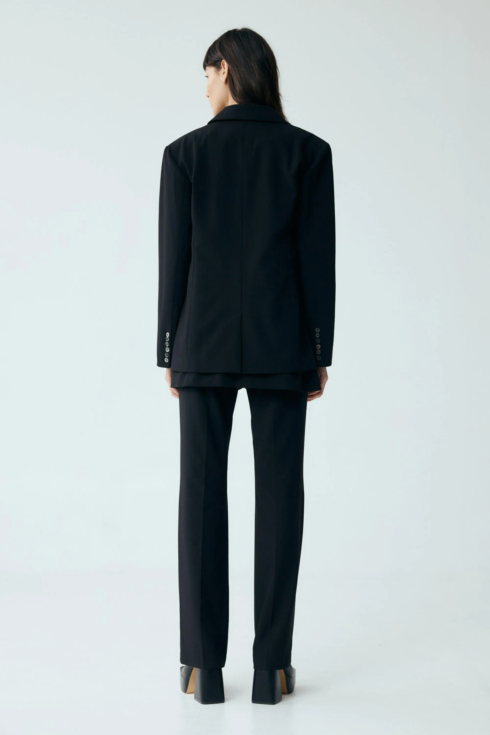 RESET TAILORED BLAZER | BLACK