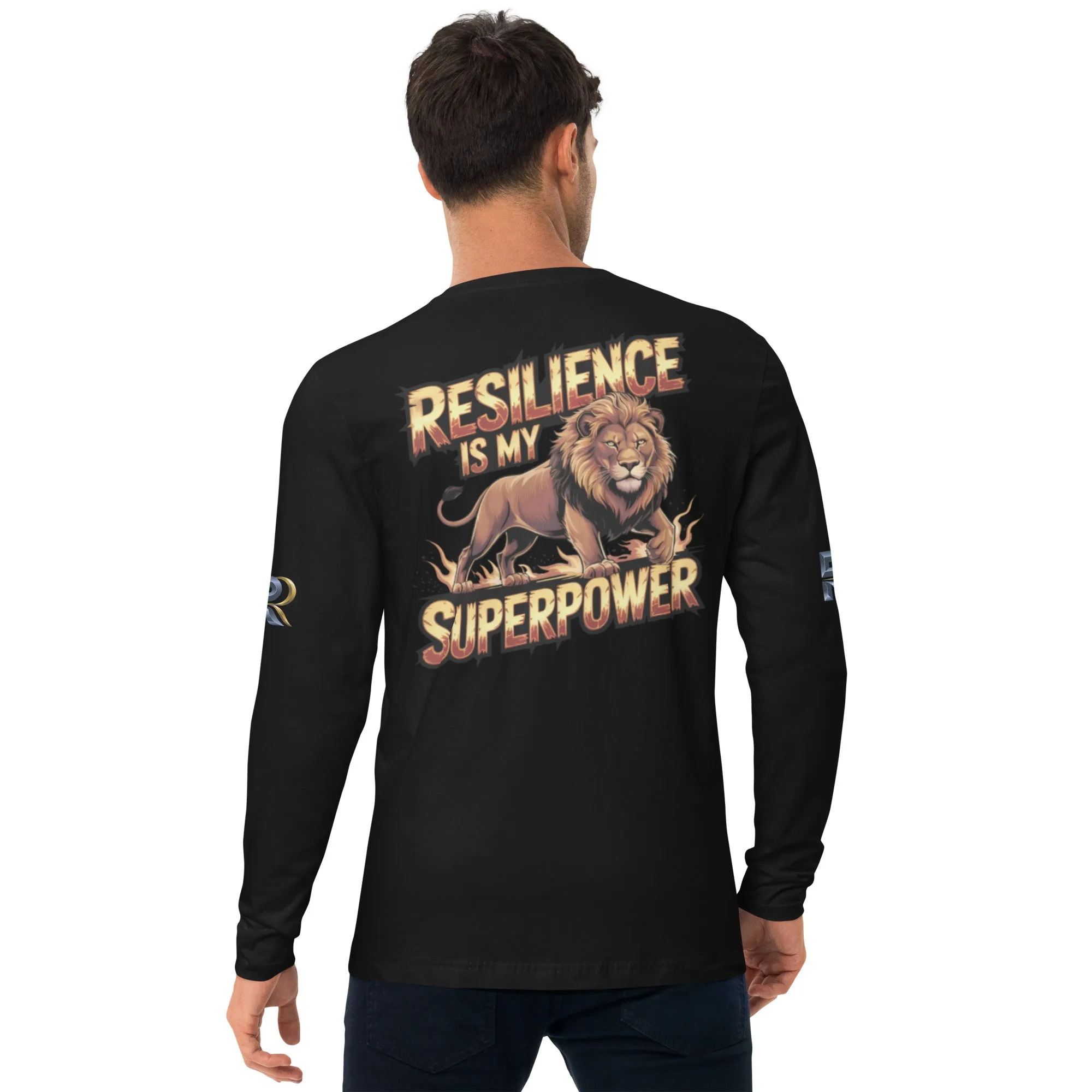 Resilient Roar Long Sleeve Fitted Crew