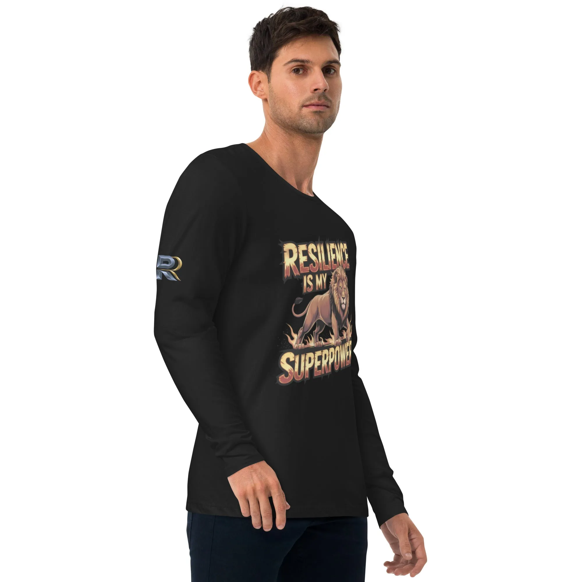 Resilient Roar Long Sleeve Fitted Crew