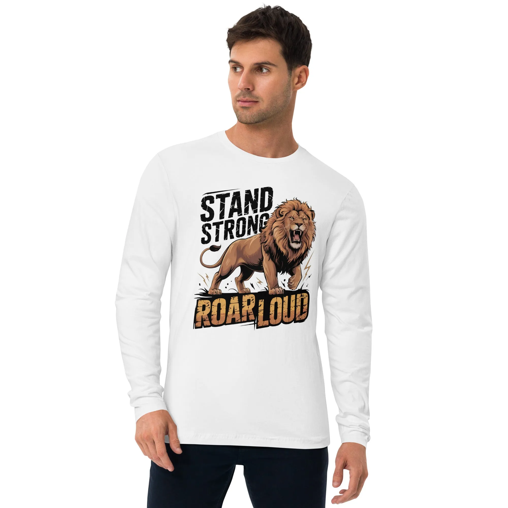 Resilient Roar Long Sleeve Fitted Crew