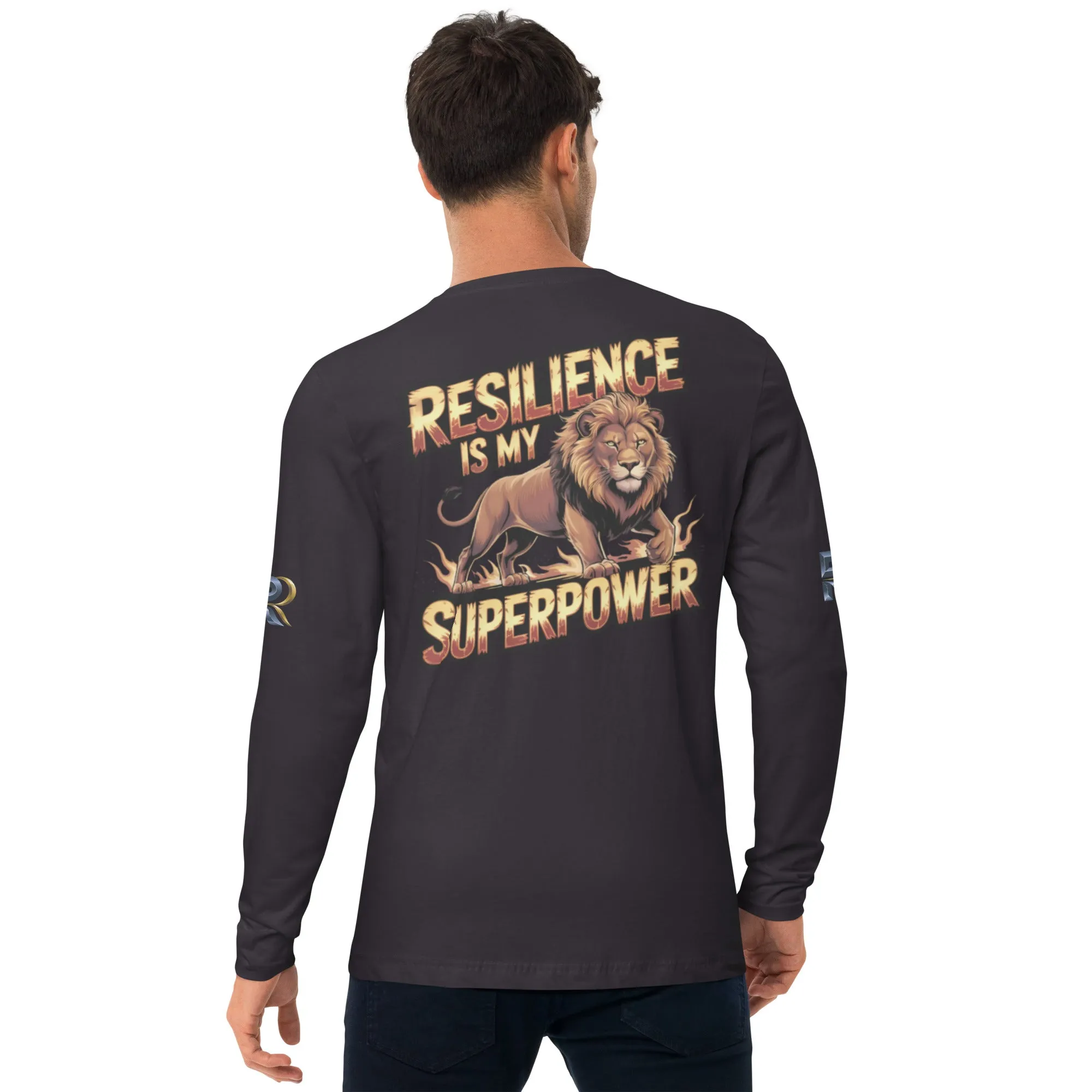 Resilient Roar Long Sleeve Fitted Crew