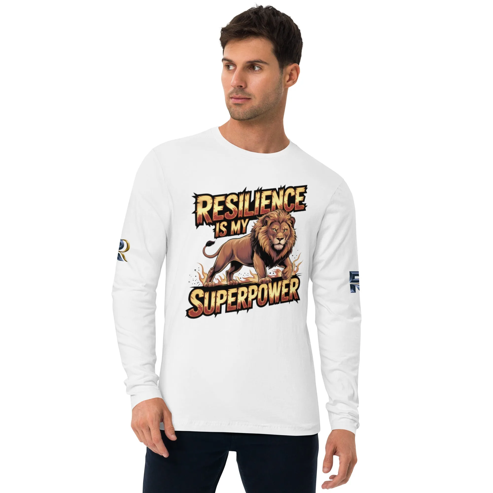 Resilient Roar Long Sleeve Fitted Crew