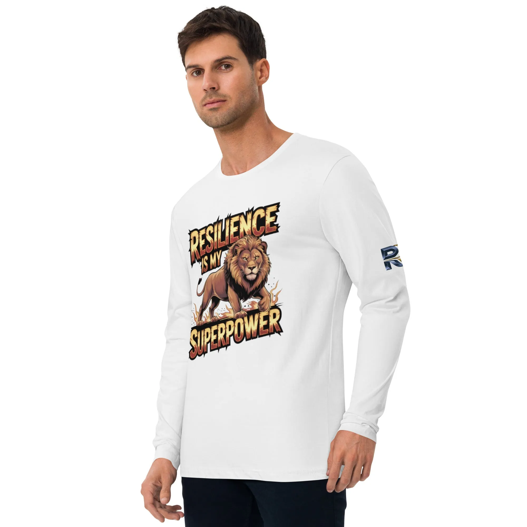 Resilient Roar Long Sleeve Fitted Crew