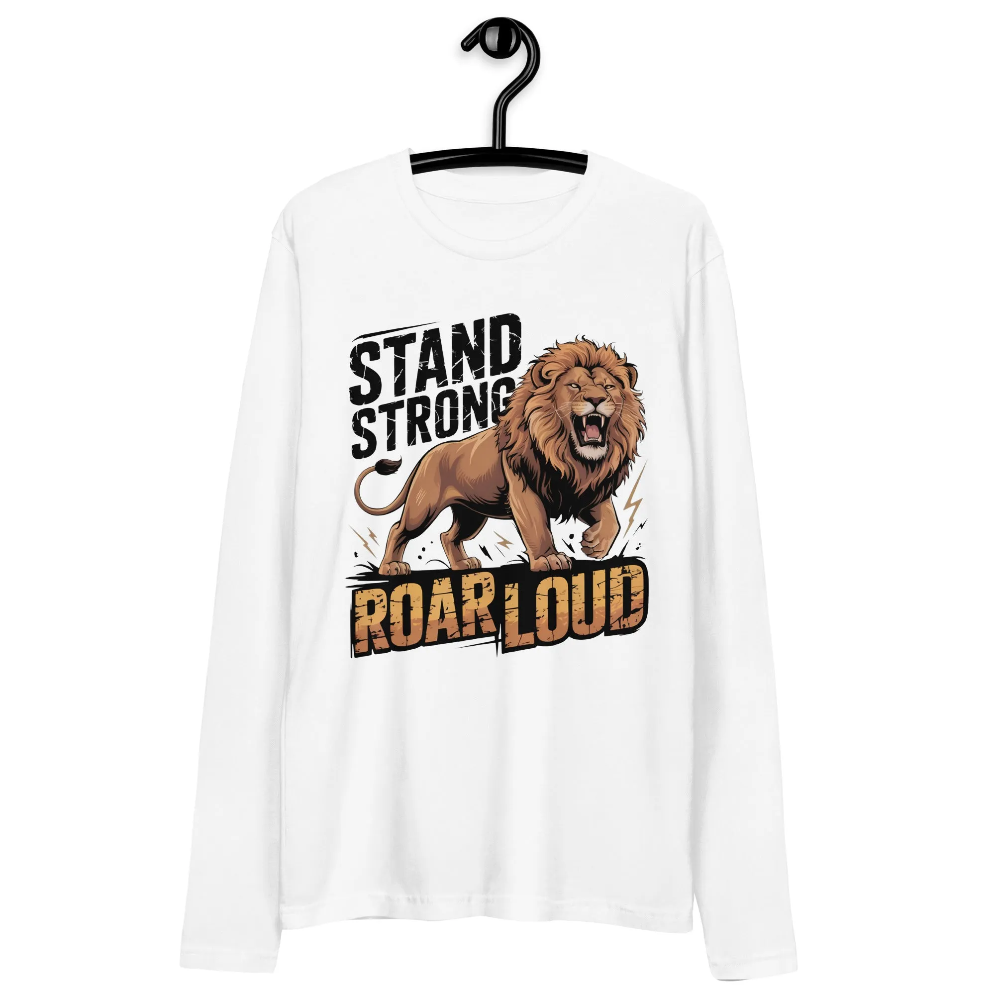 Resilient Roar Long Sleeve Fitted Crew
