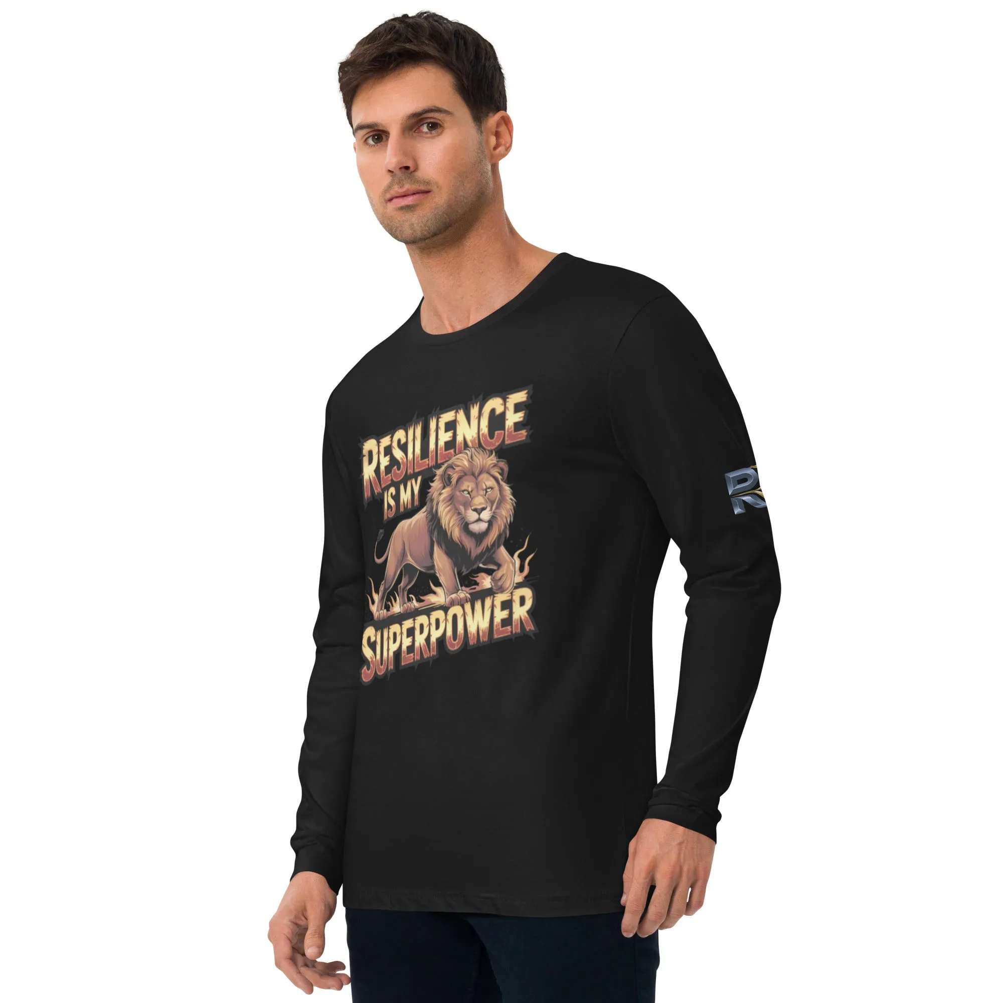 Resilient Roar Long Sleeve Fitted Crew