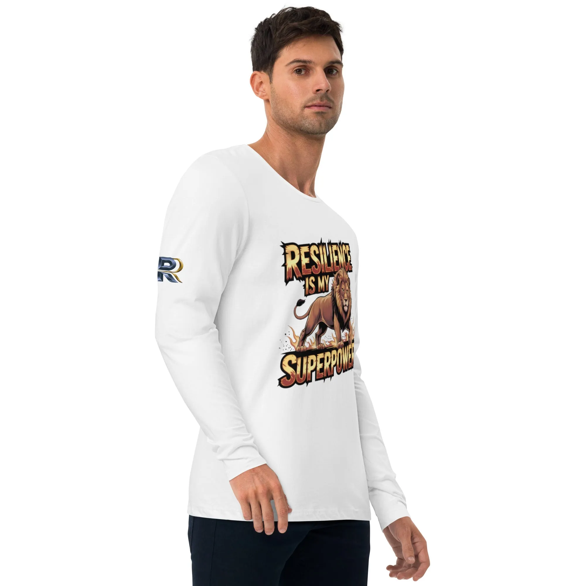 Resilient Roar Long Sleeve Fitted Crew