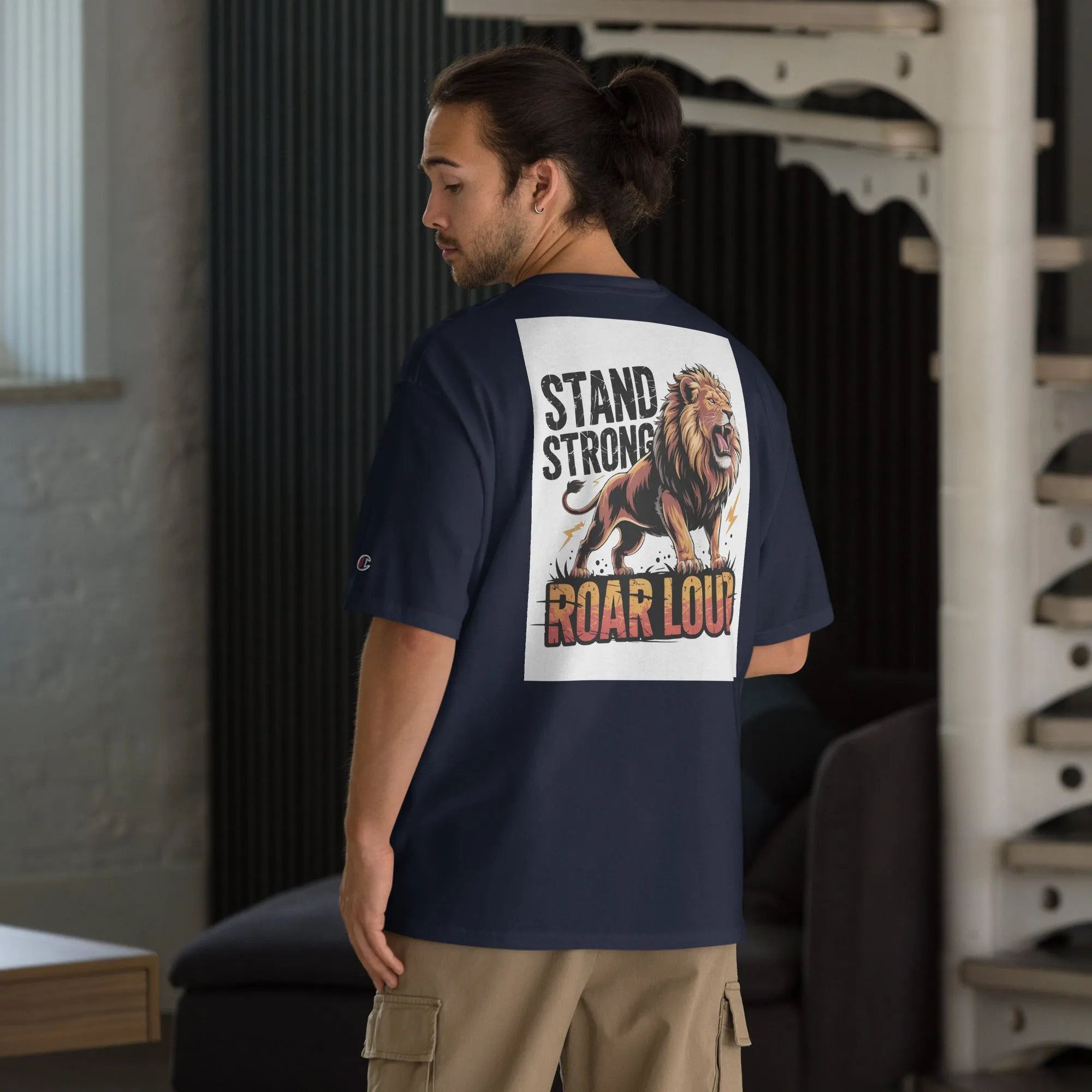 Resilient Roar Men's Champion T-Shirt