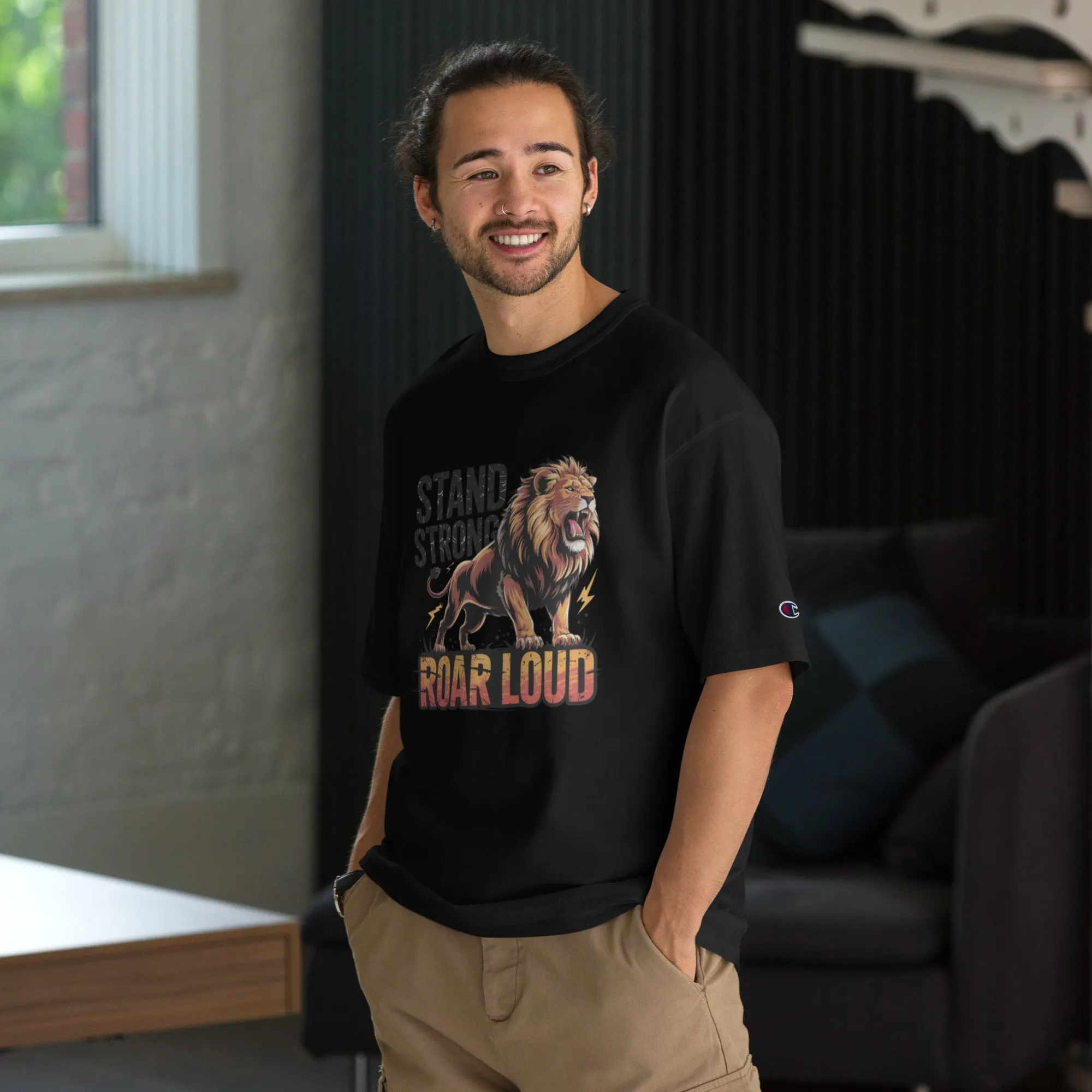 Resilient Roar Men's Champion T-Shirt
